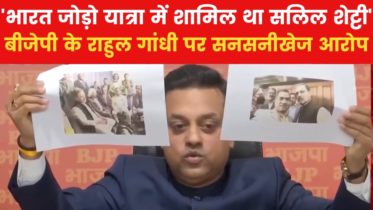 'सोरोस फाउंडेशन के वाइस प्रेसिडेंट सलिल शेट्टी संग राहुल गांधी के कनेक्शन', देखें BJP का दावा