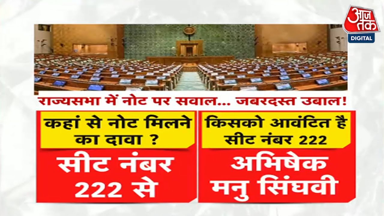 ruckus over cash in parliament.