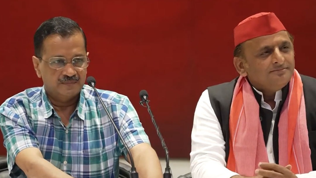 akhilesh yadav about aap support 