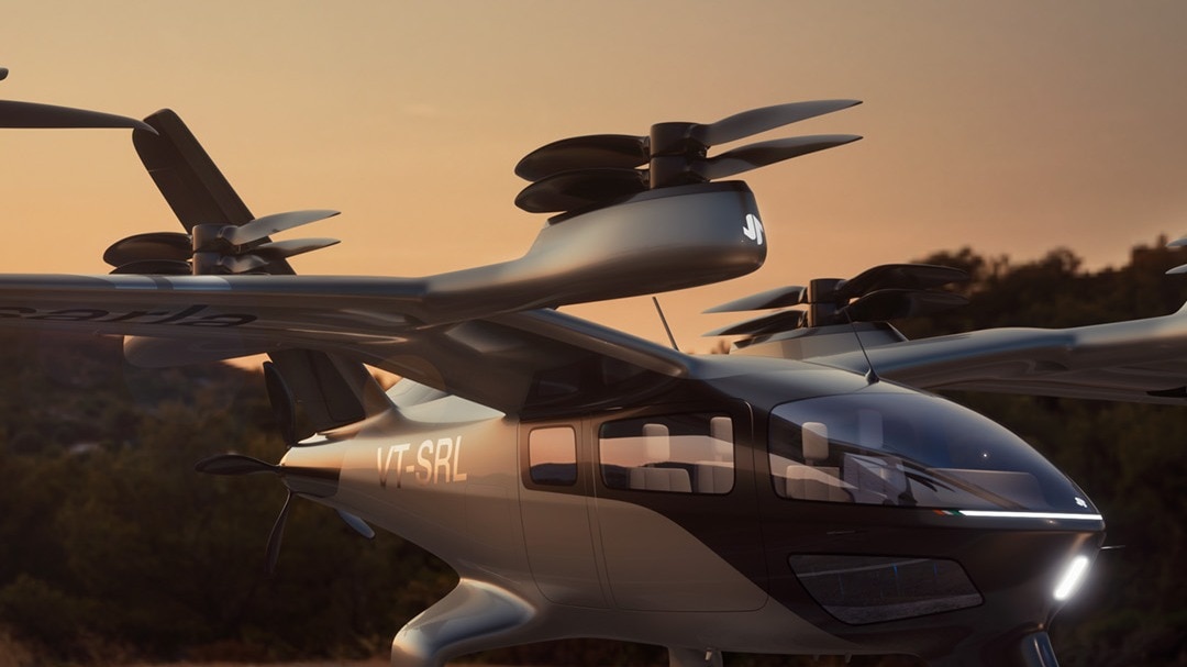 Sarla Aviation Flying air taxi Shunya