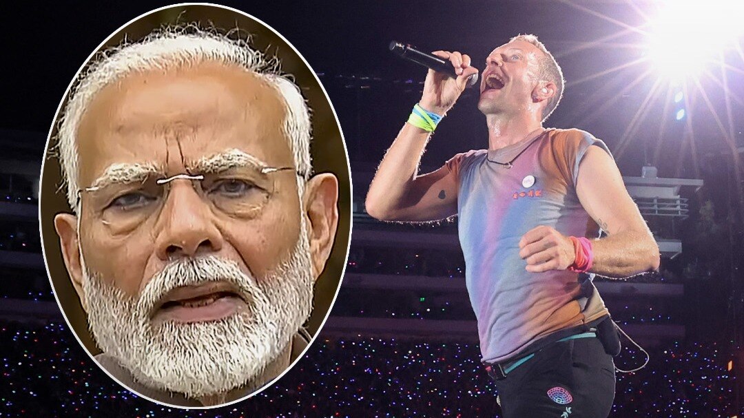 modi on coldplay