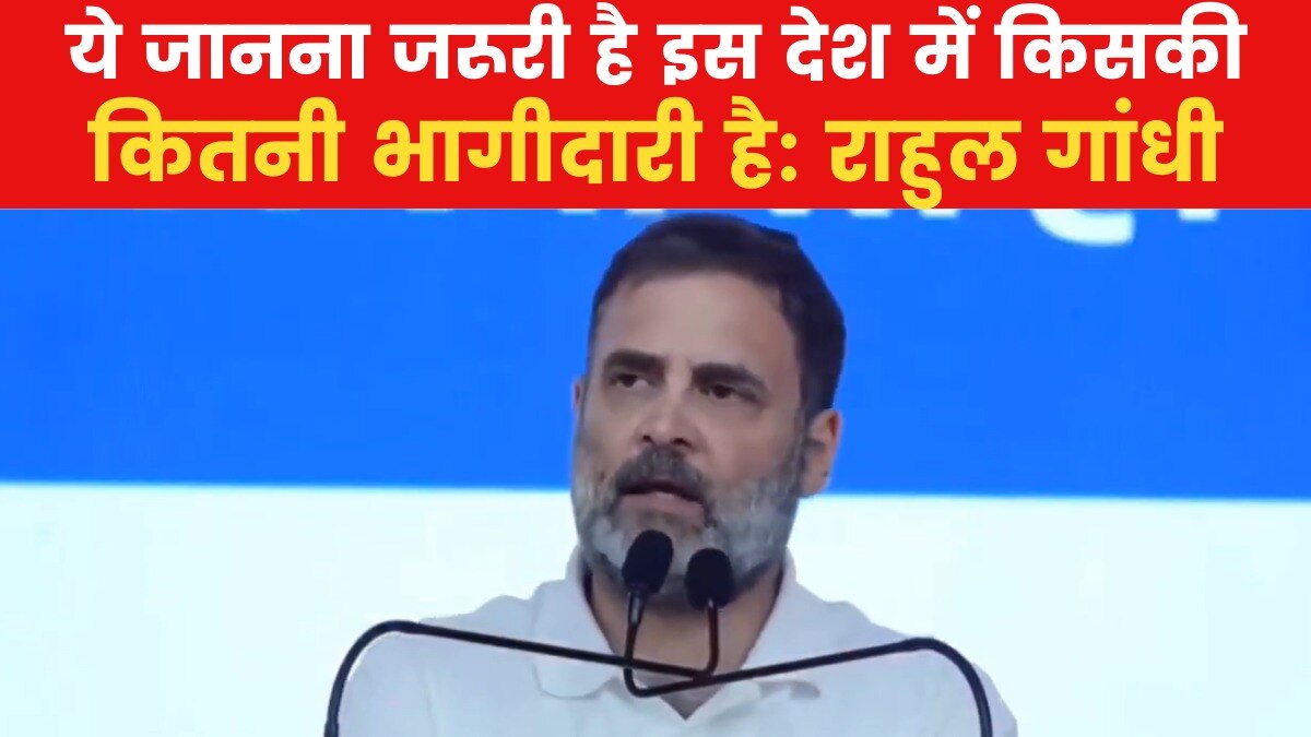 'इस देश में दलित, OBC कितने हैं...', कांग्रेस अधिवेशन में राहुल गांधी ने उठाया जाति जनगणना का मुद्दा