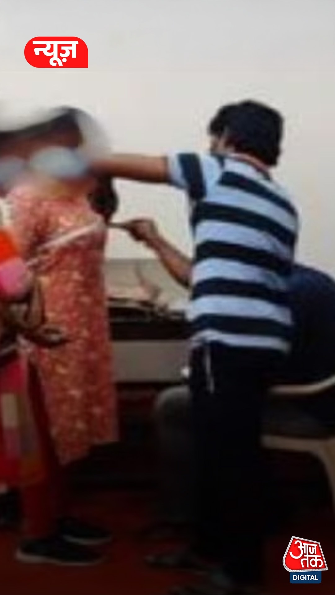 सिलाई के कपड़े न मिलने पर युवक ने टेलर पर किया हमला