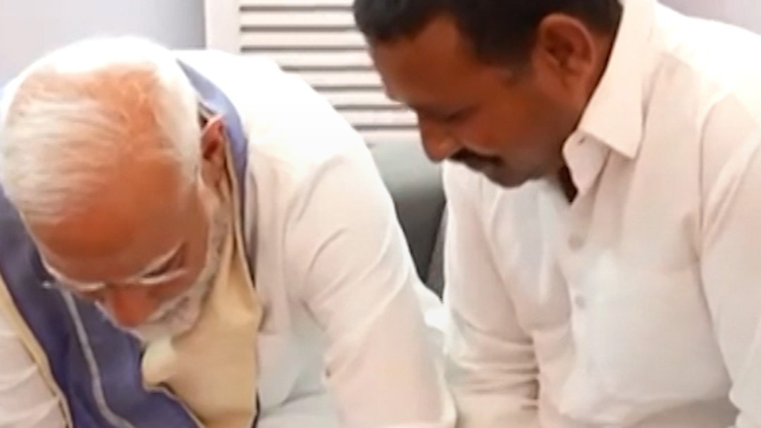 PM Modi made Rampal Kashyap wear shoes in Haryana