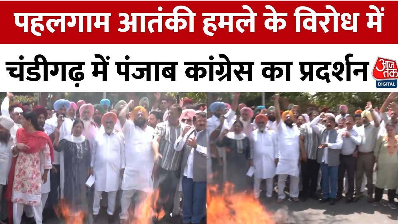 Chandigarh: Protest against terrorism