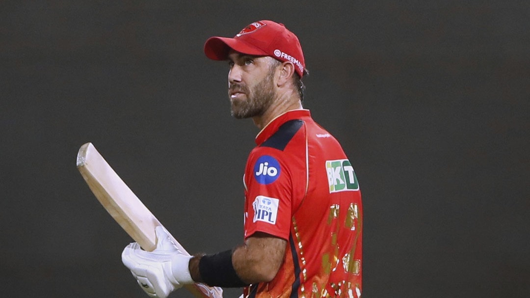 maxwell out from ipl