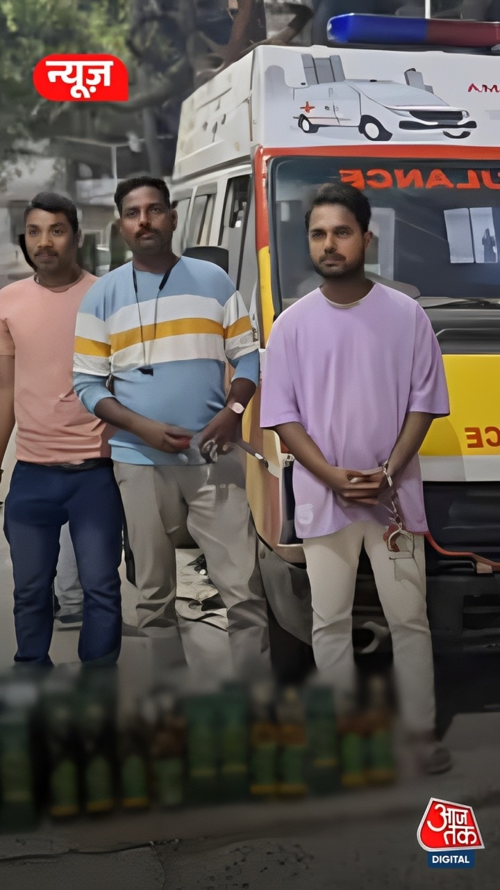 Muzaffarpur: एंबुलेंस में तहखाना बनाकर शराब की तस्करी