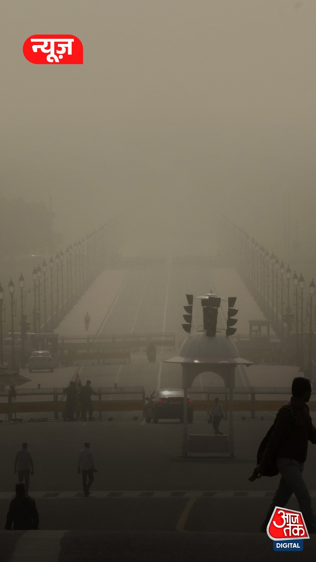 Delhi: अचानक बढ़ा धूल प्रदूषण, AQI 'खराब' श्रेणी में...