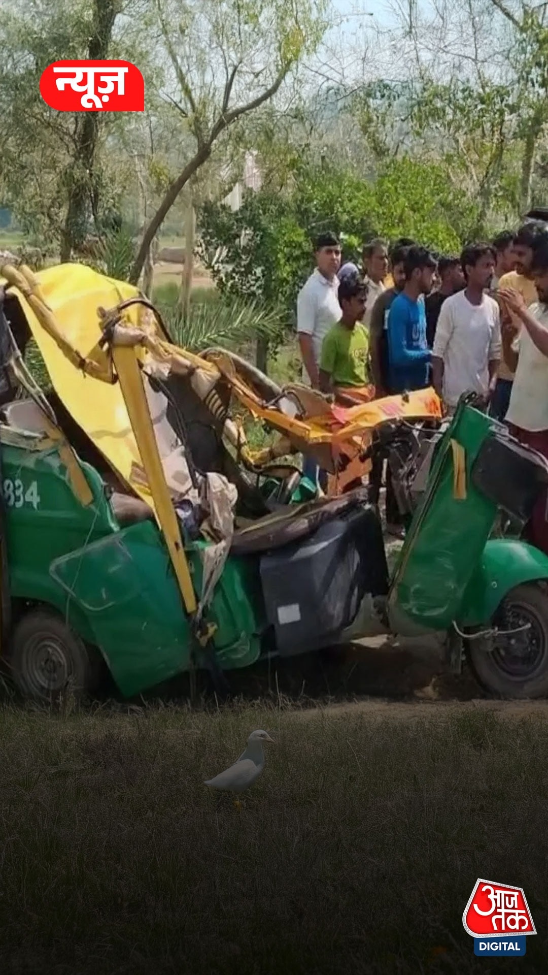 हरदोई: ट्रक और ऑटो की आमने-सामने भिड़ंत में 6 की मौत 