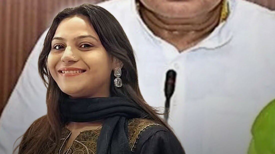 Jyoti Malhotra and Odisha Law Minister Prithviraj Harichandan