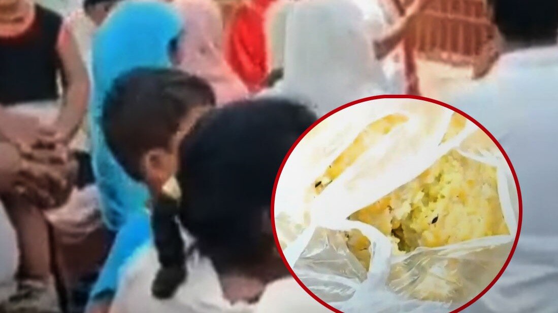 stale Food at Anganbadi