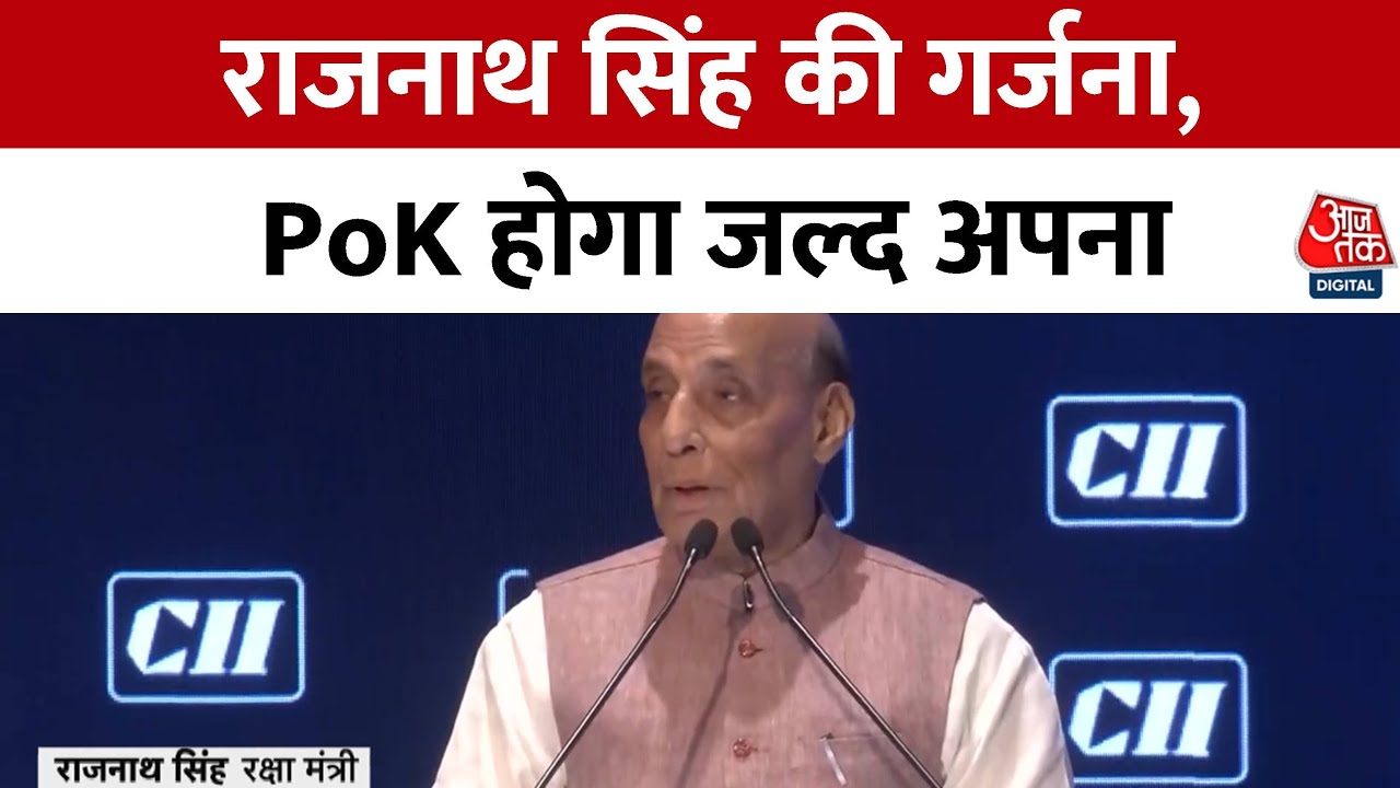Rajnaths clear message to Pakistan: The discussion will only be on terrorism and PoK!