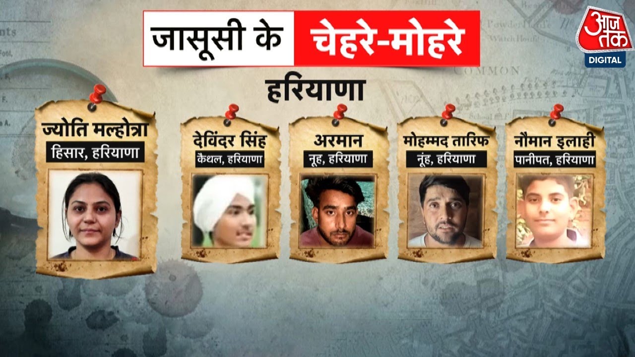 The Delhi connection to espionage! Haroon arrested.