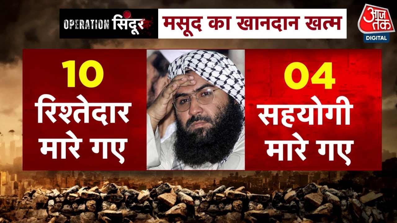 Today: Masood Azhars family wiped out in the airstrike!