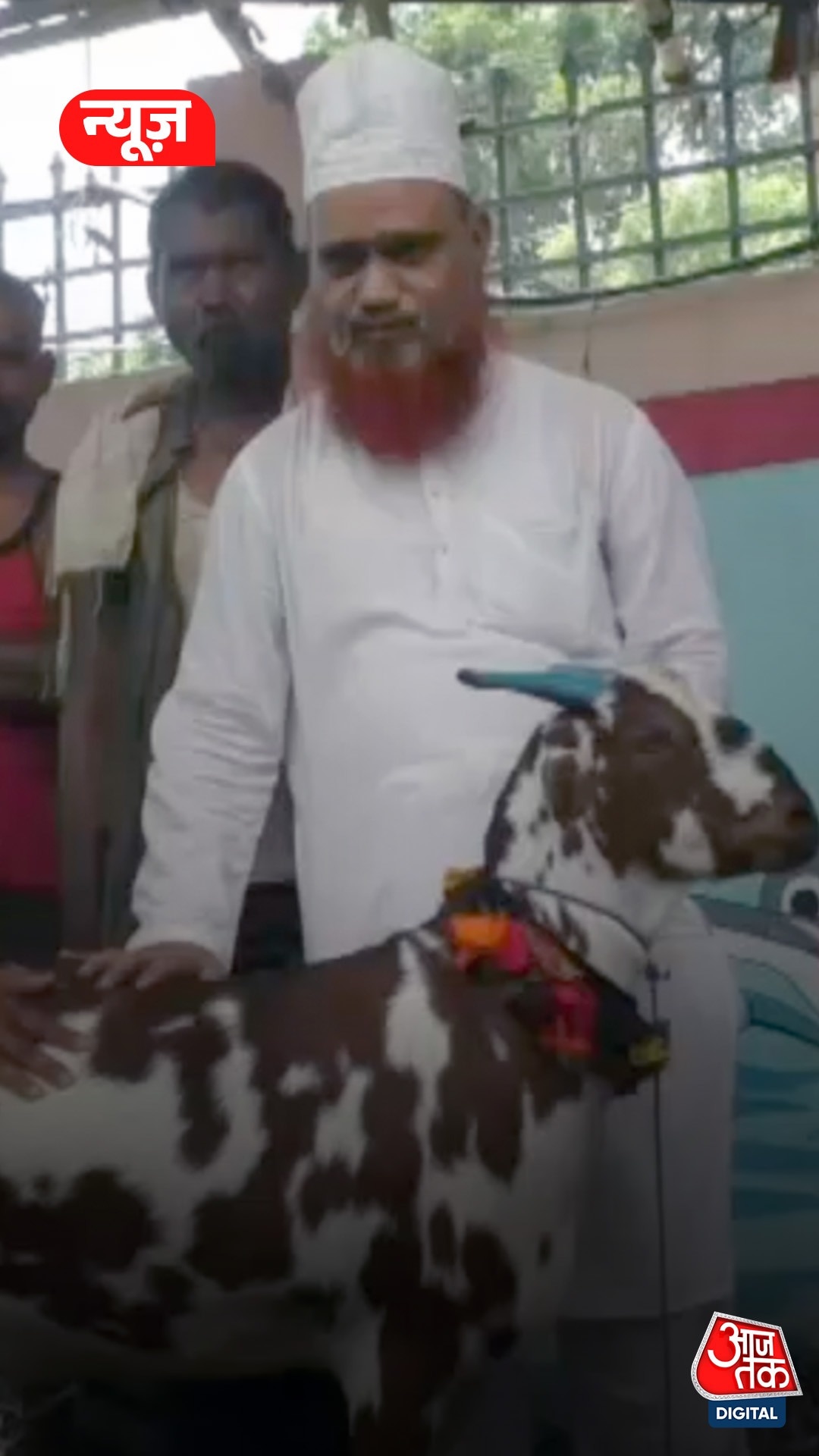 बकरीद से पहले बकरामंडी पहुंचा ये बकरा क्यों सुर्खियों में 