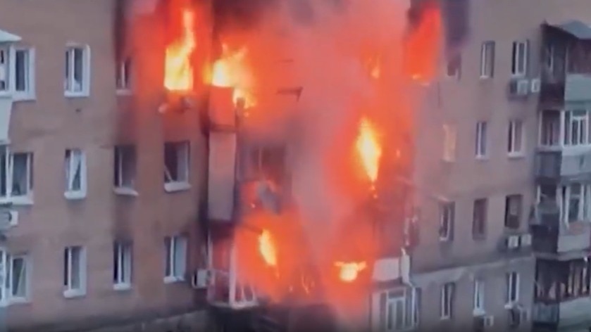 रूसी ड्रोन-मिसाइल अटैक से कैसे दहला यूक्रेन, देखें दुनिया आजतक में