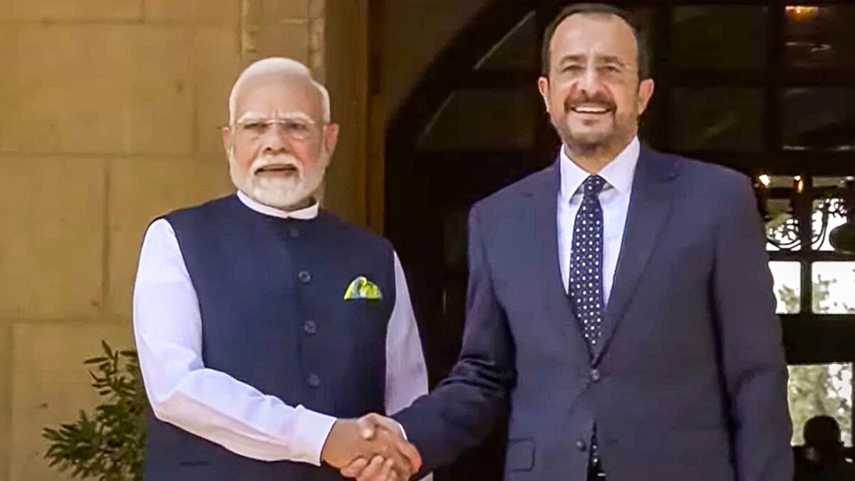 PM Modi in Cyprus