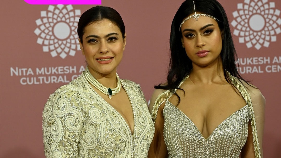 Kajol with daughter Nysa