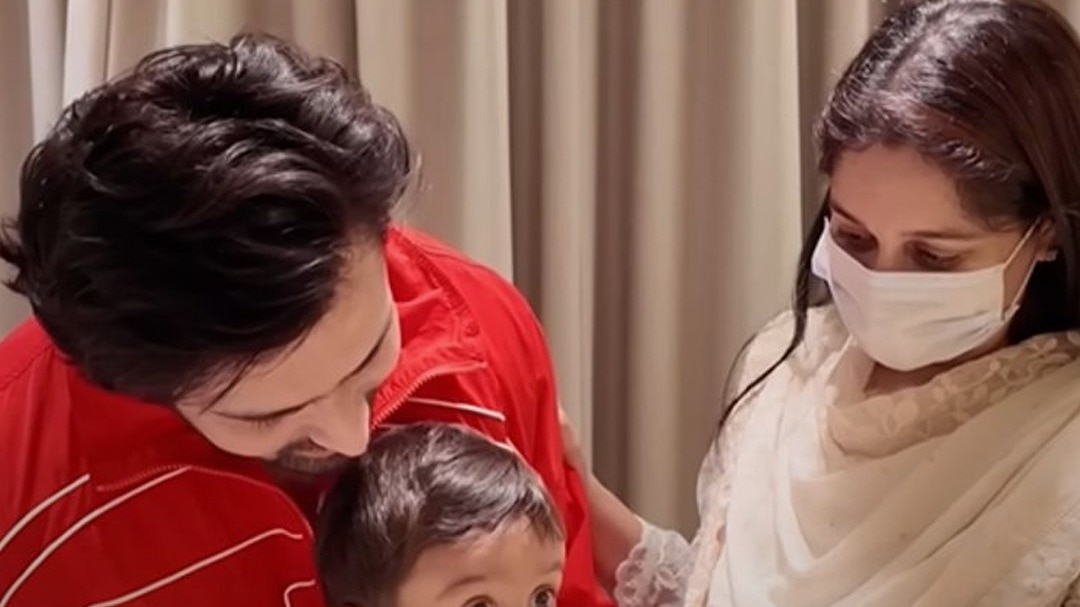 dipika with shoaib and ruhaan