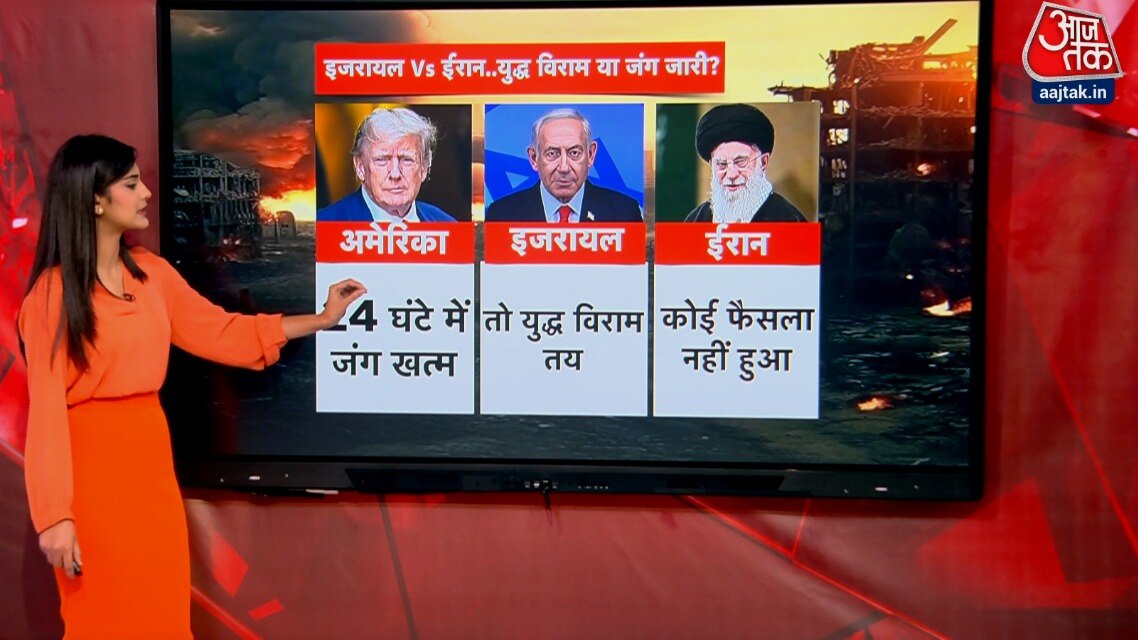 ट्रंप के सीजफायर ऐलान के बाद भी ईरान ने इजरायल पर दागीं मिसाइलें, देखें सुपरफास्ट खबरें