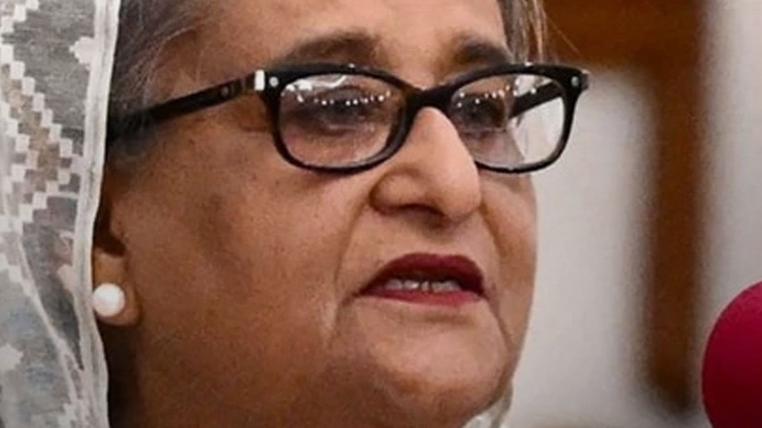 Former Bangladesh PM Sheikh Hasina