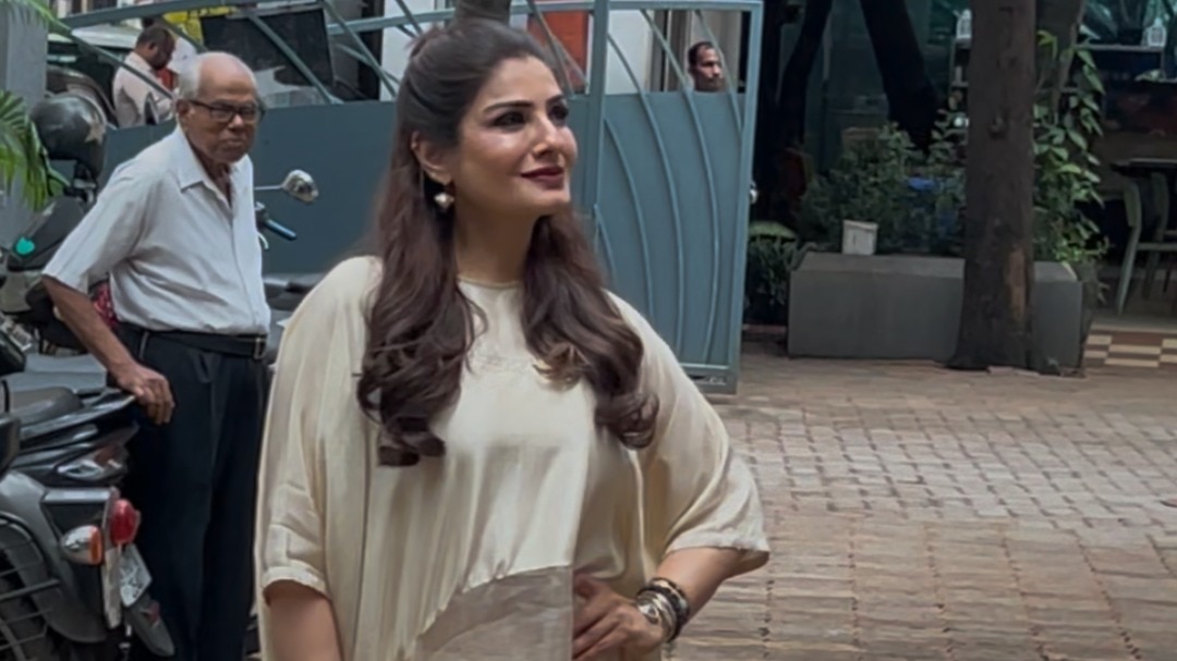 raveena tandon at the book launch