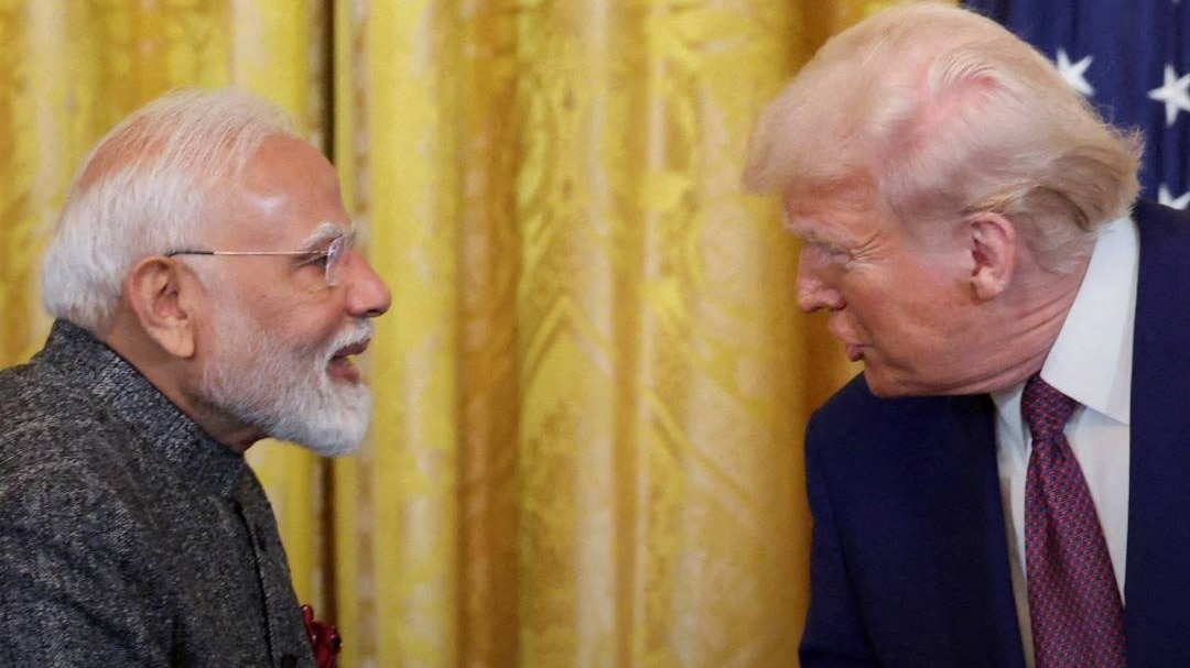 PM Modi With Donald Trump