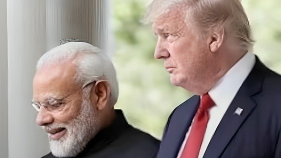Modi with Trump