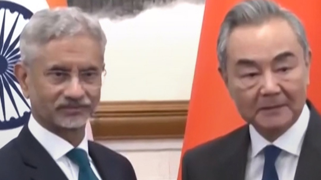 Jaishankar and Chinese Foreign Minister 