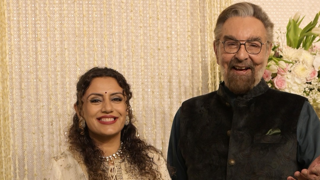 kabir bedi with wife parveen