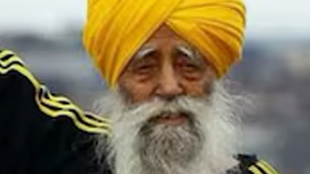 Athlete Fauja Singh 