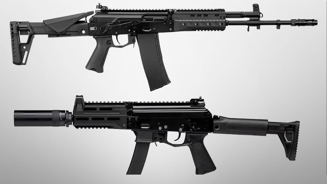 AK-19 Carbine and PPK-20 Submachine Gun