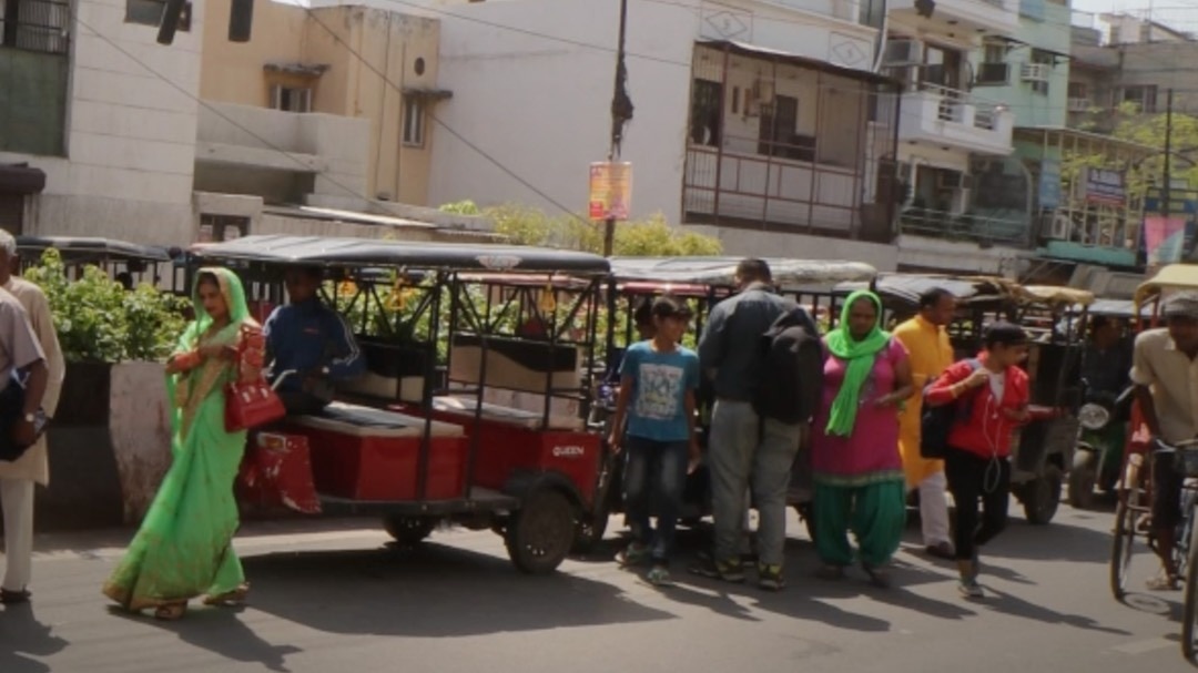 e-rikshaw person earns good money monthly