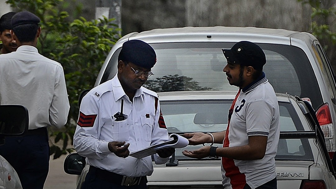 up traffic police challan pending action mode
