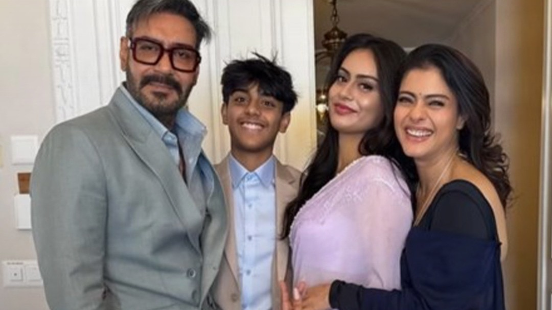 Kajol shares video from daughter Nysa devgan