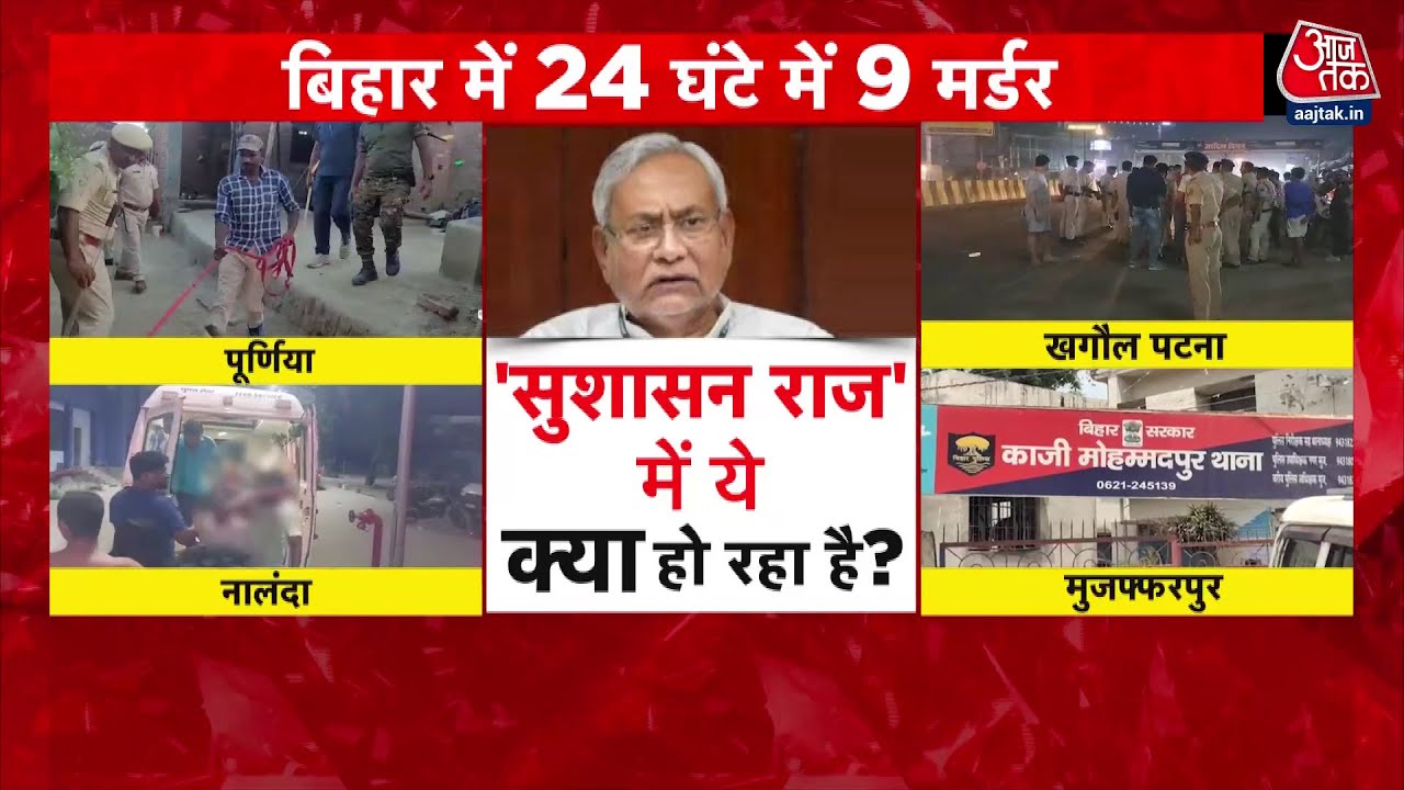 Horrifying incident in Bihar: 5 people burned alive on suspicion of witchcraft.