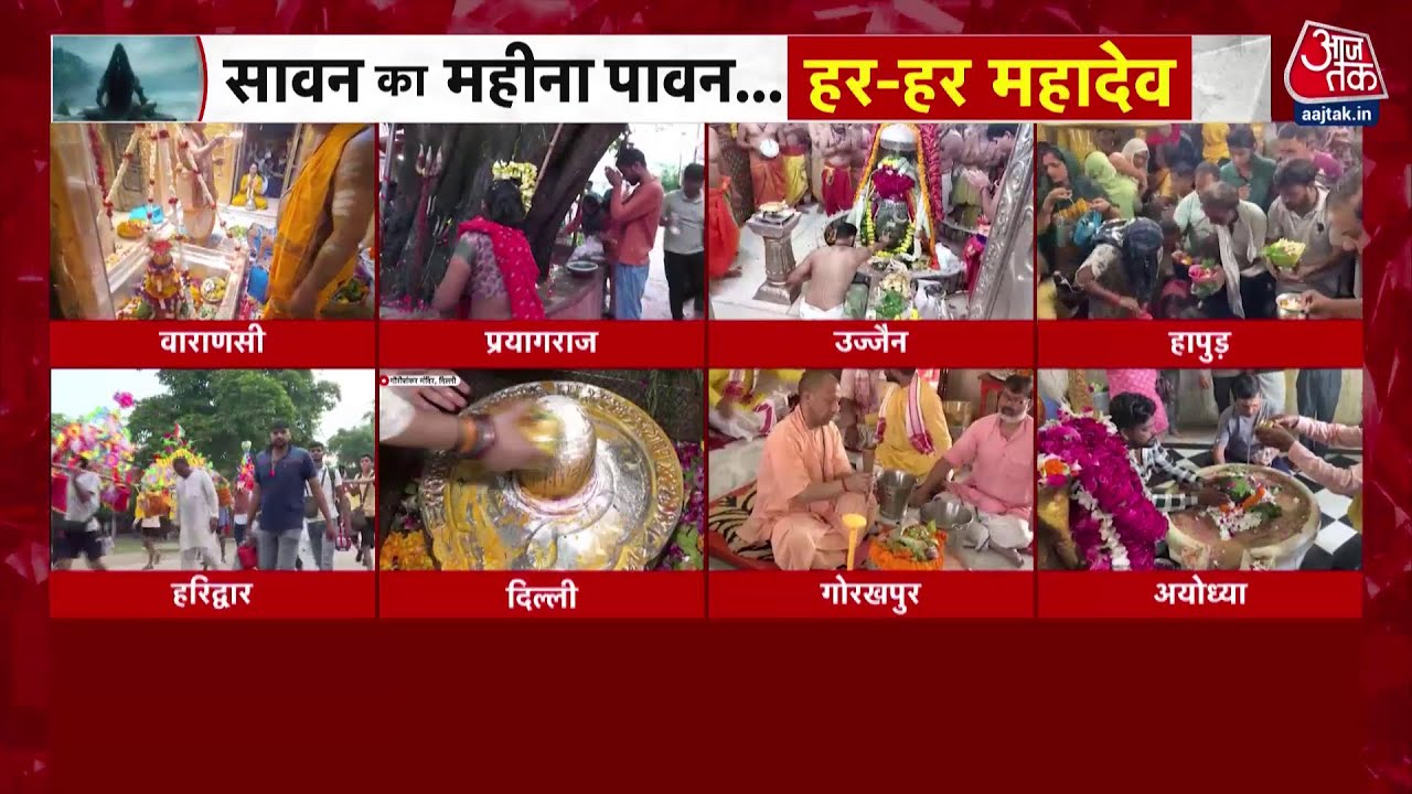 Kawad Yatra: A wave of faith surged on the first day of Sawan.
