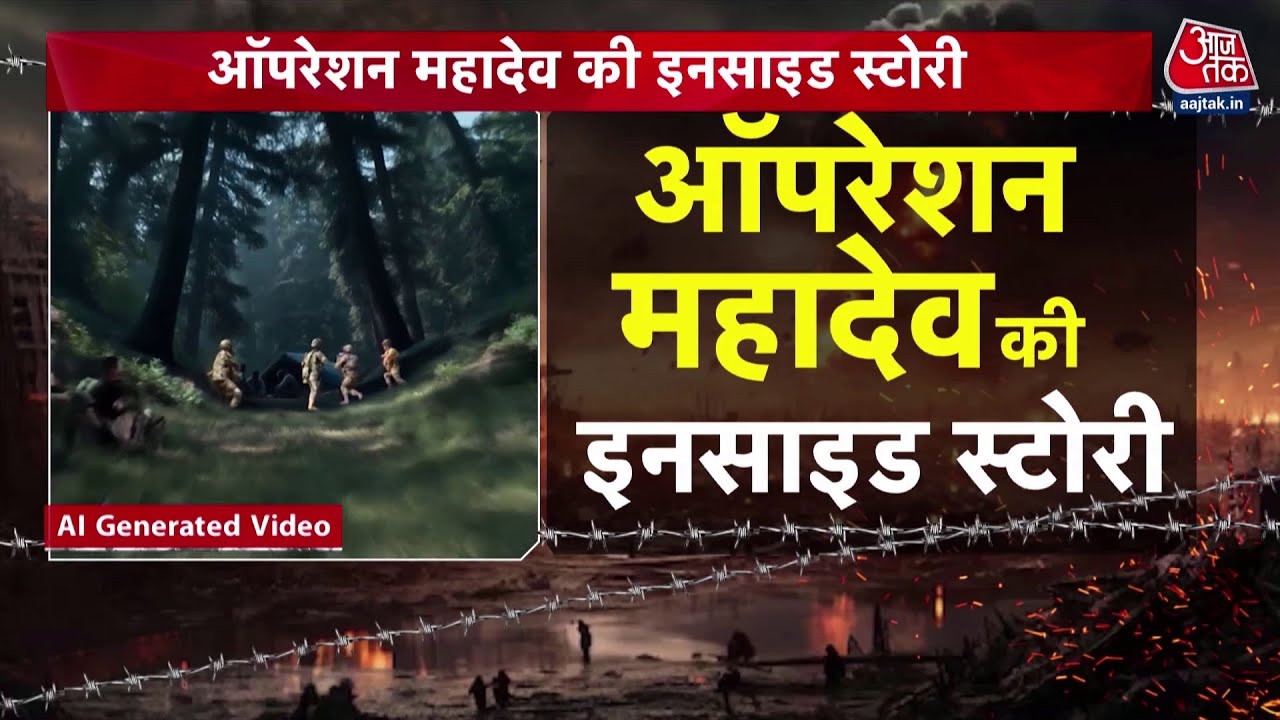 Operation Mahadev: Terrorists eliminated in Pahalgam, revenge completed after 97 days.