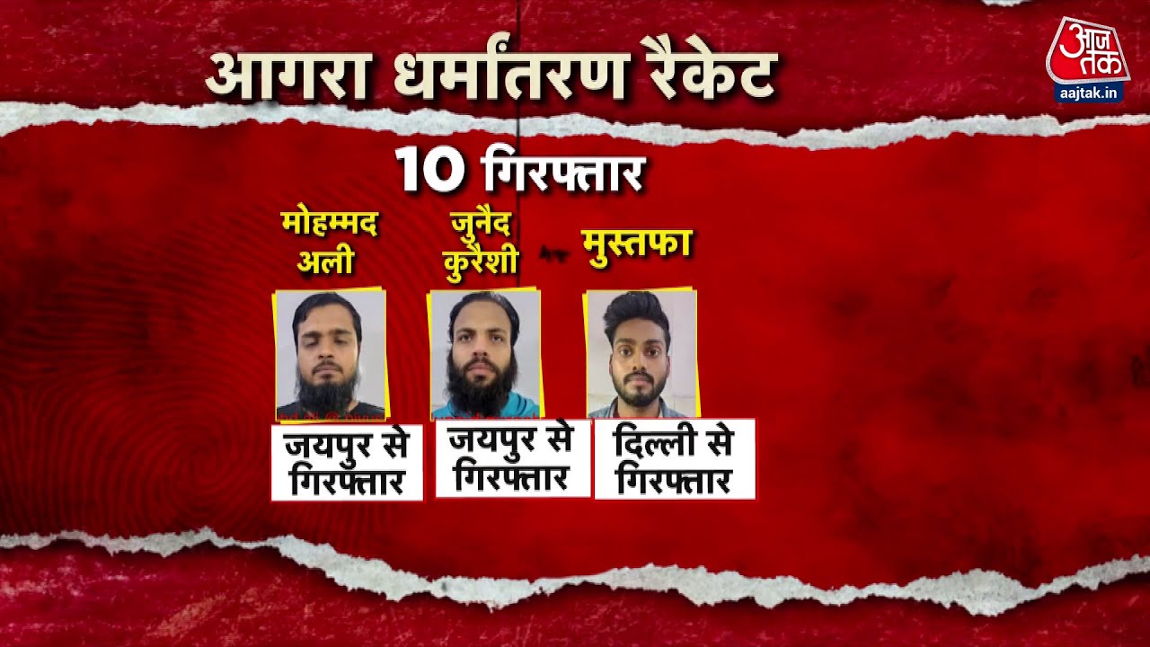 Revelation of the Agra Conversion Gang, links to ISIS and Lashkar!