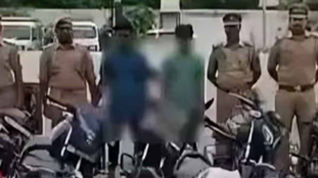 Two members of bike theft gang arrested