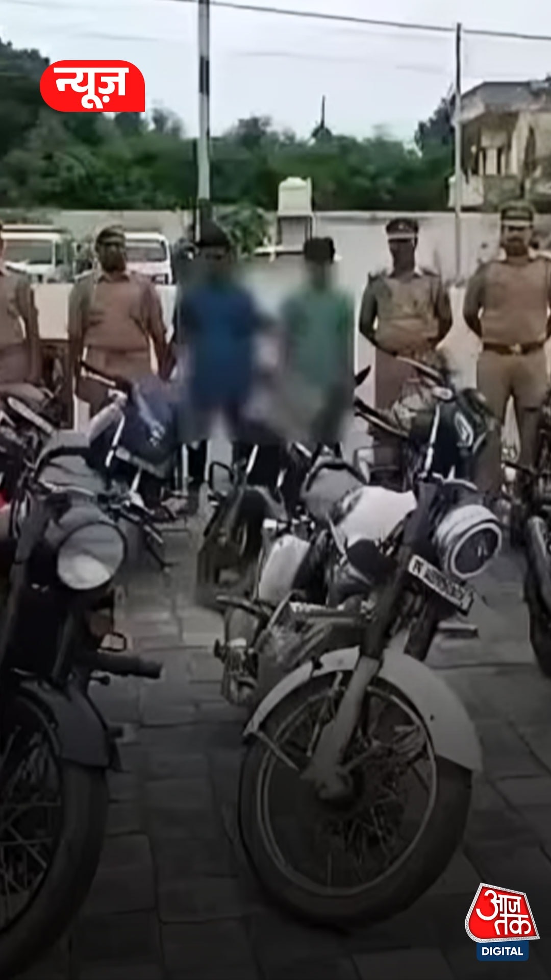 Gorakhpur में बाइक चोरी गिरोह के दो सदस्य गिरफ्तार