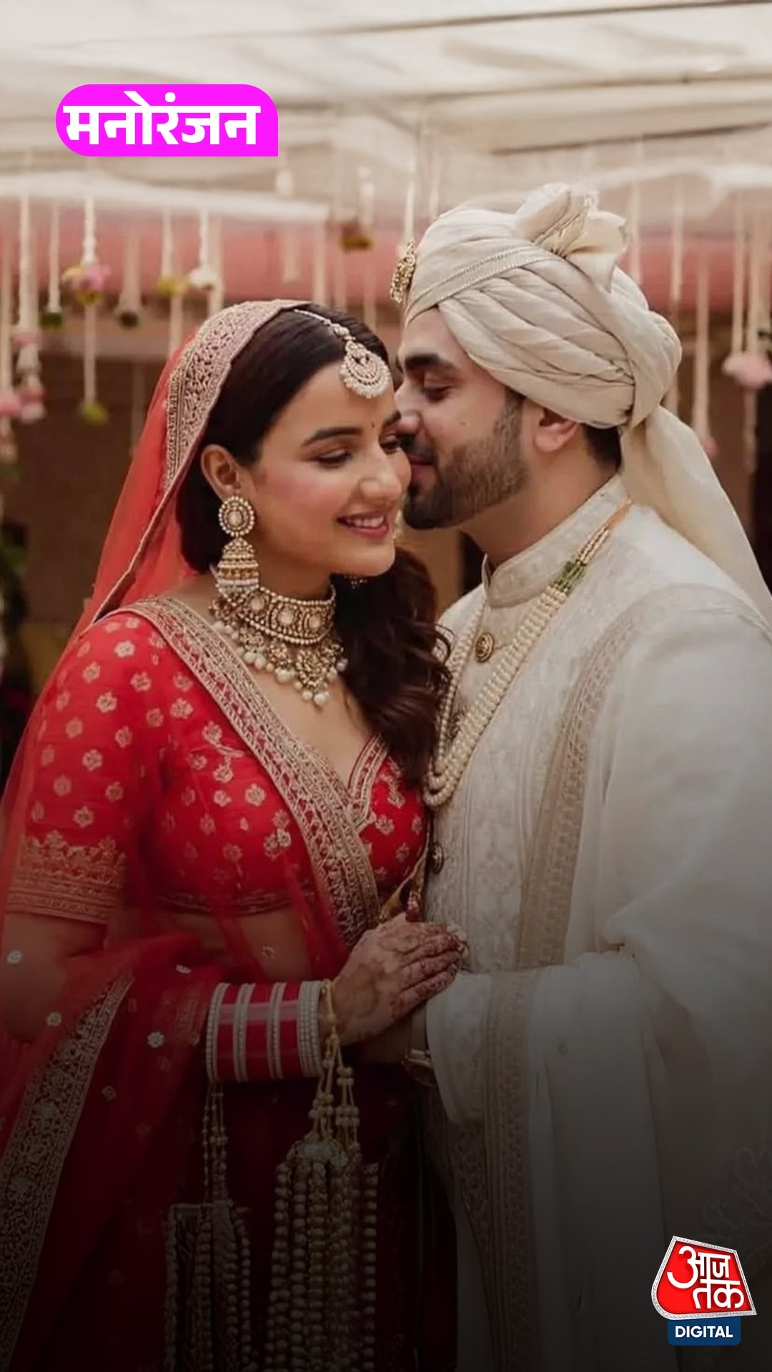 मंडप पर रोमांटिक हुए Jasmin-Aly, वेडिंग Photo का क्या है सच?  