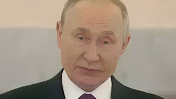 Vladimir Putin and Donald Trump 