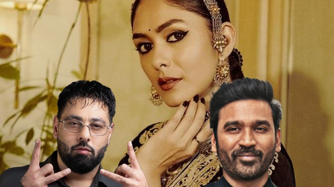 mrunal thakur dhanush badshah