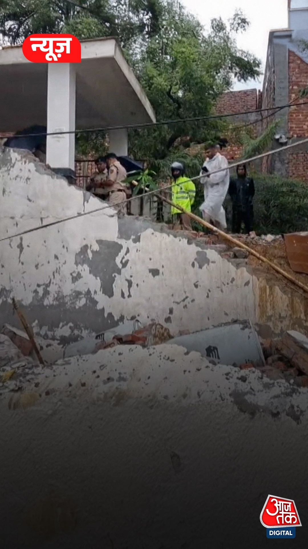 Major accident in Jaitpur, Delhi
