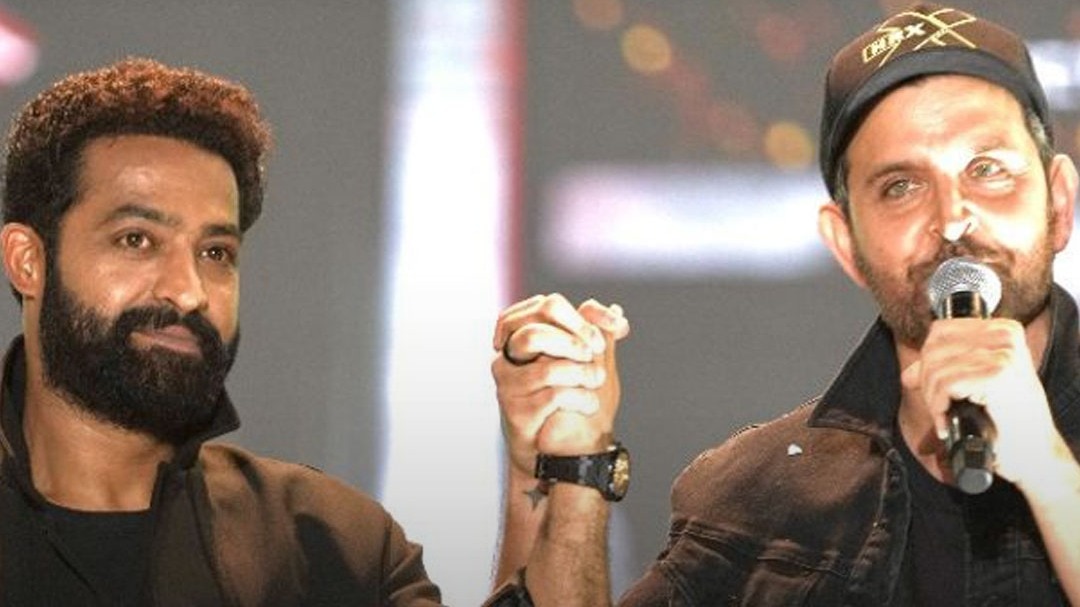 Hrithik and JrNTR