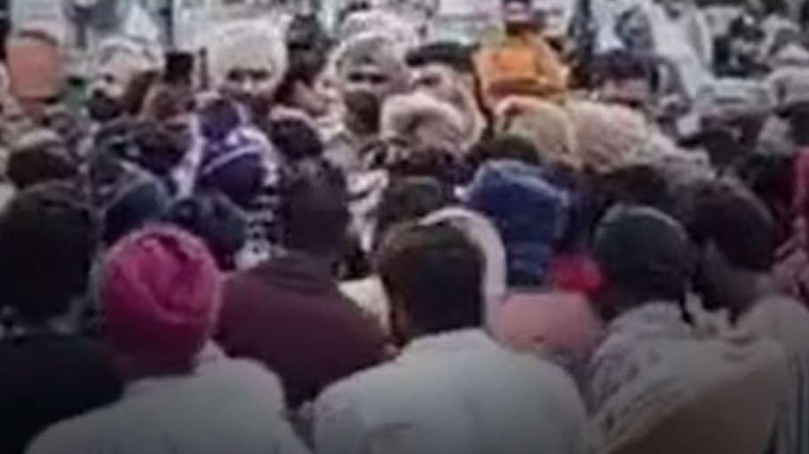 In punjab maliyanwala man dies due to fear of police raid