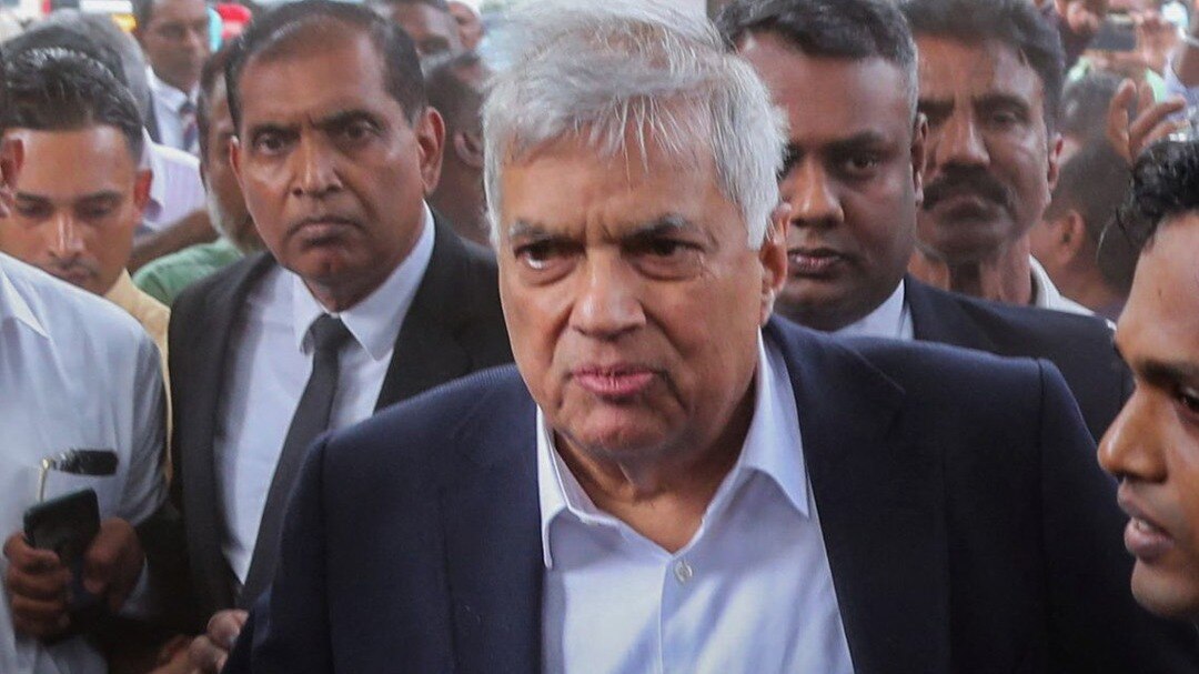 sri lanka former president ranil wickramsinghe arrest