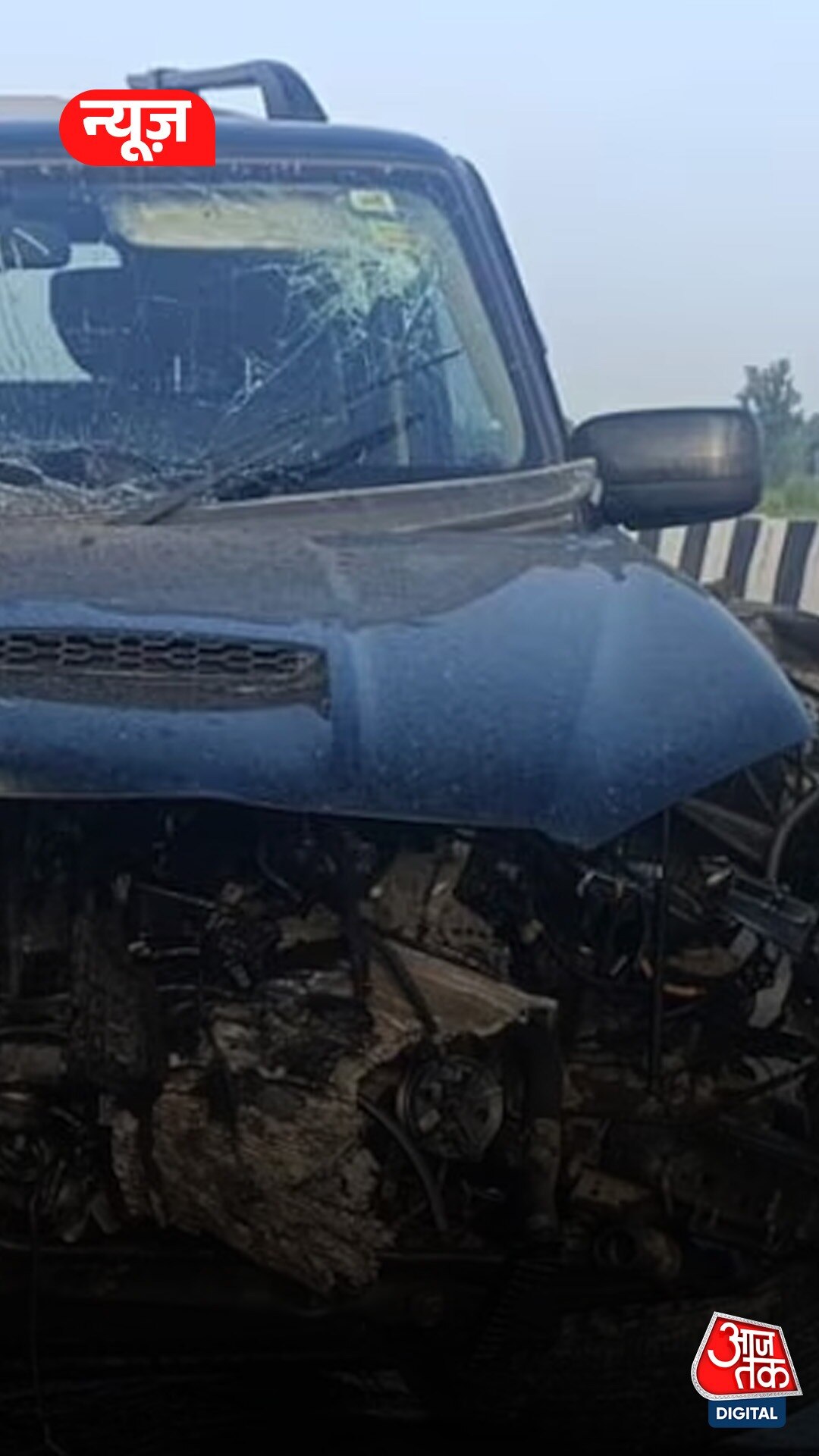 स्कॉर्पियो ने साइकिल सवार को मारी टक्कर