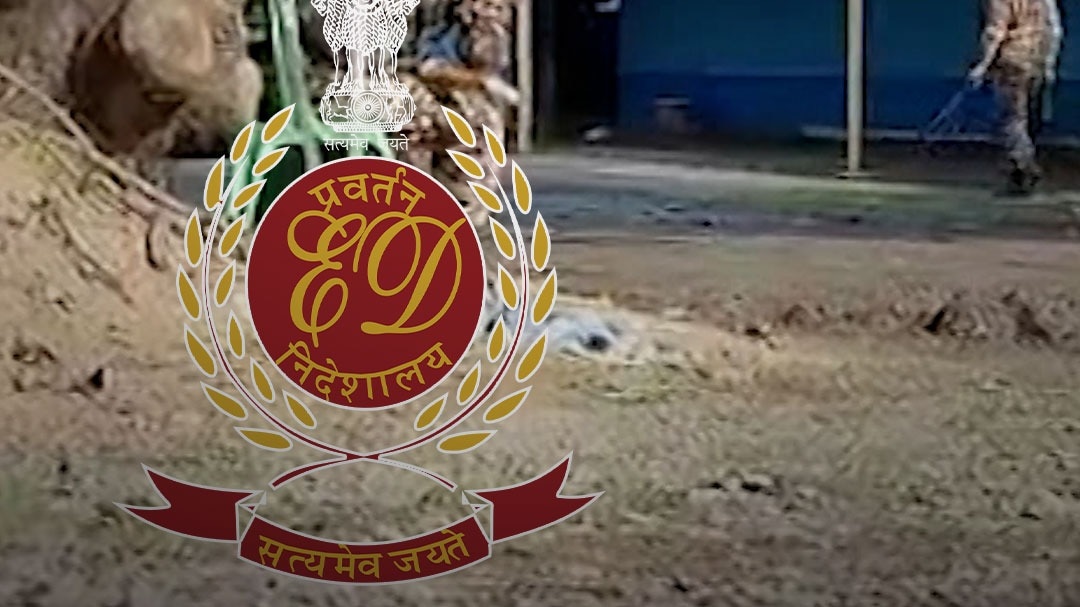 tmc mla raid by ed for money laundering case